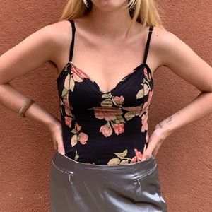 floral flattering top